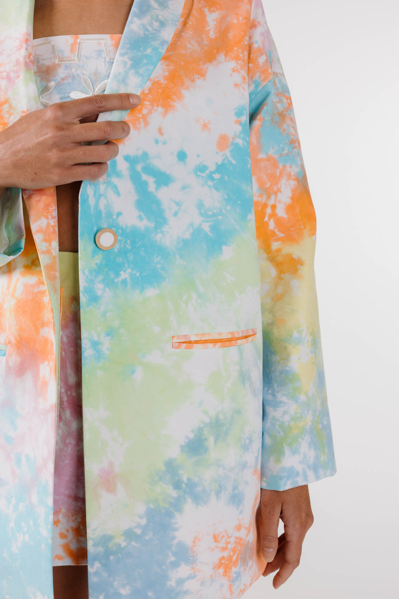 PRE ORDER ~ OCTOBER | NEW WAVE BLAZER - Kaleidoscope Tie Dye