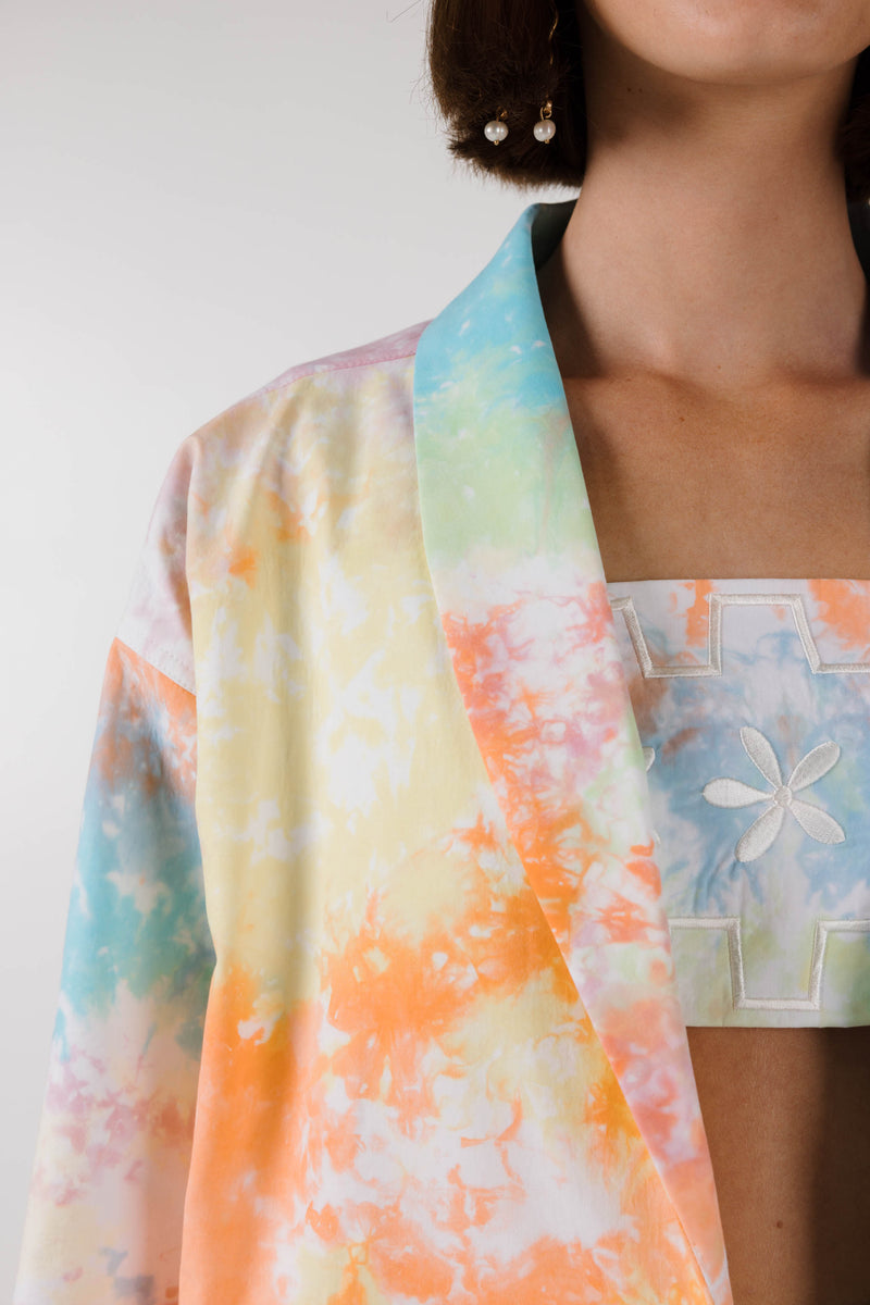 PRE ORDER ~ OCTOBER | NEW WAVE BLAZER - Kaleidoscope Tie Dye