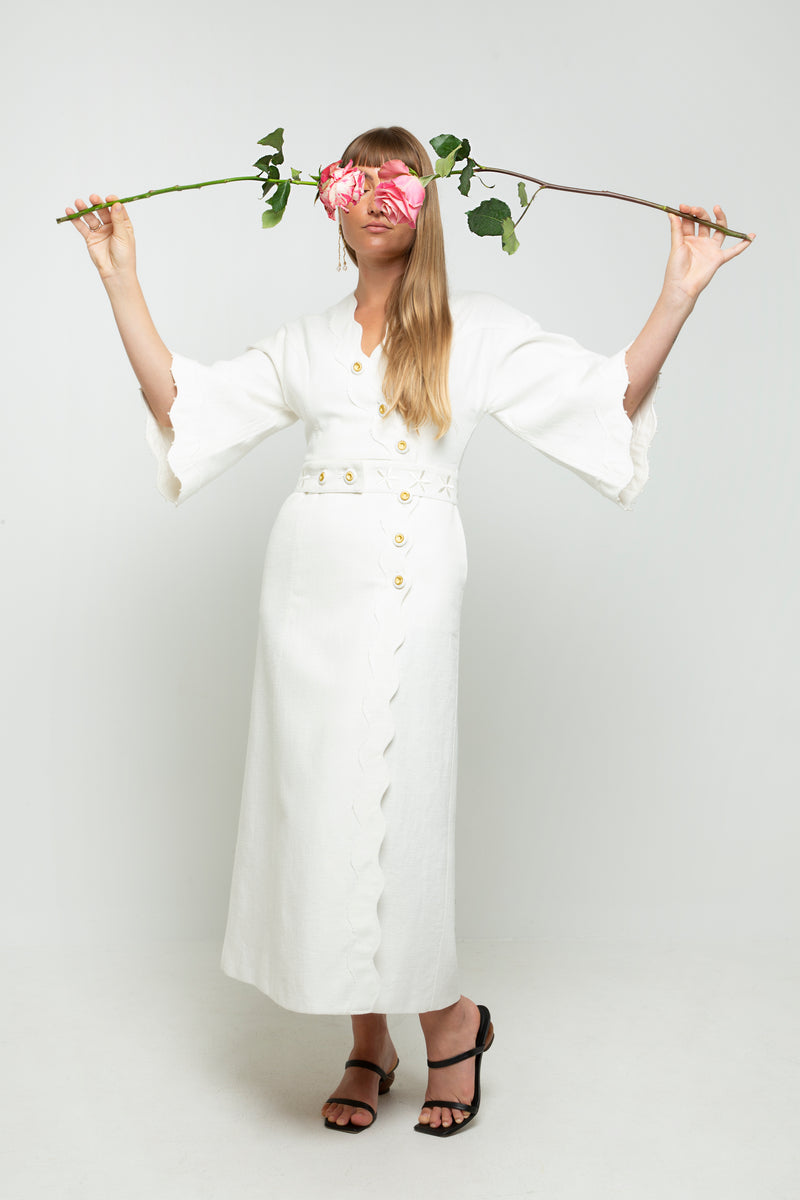 MAGNOLIA WAVE ROBE - MADE TO ORDER