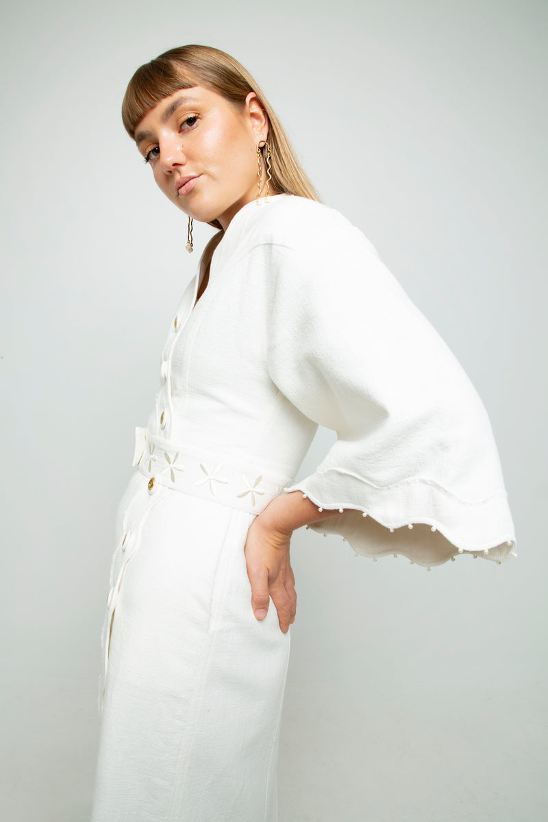 MAGNOLIA WAVE ROBE - MADE TO ORDER