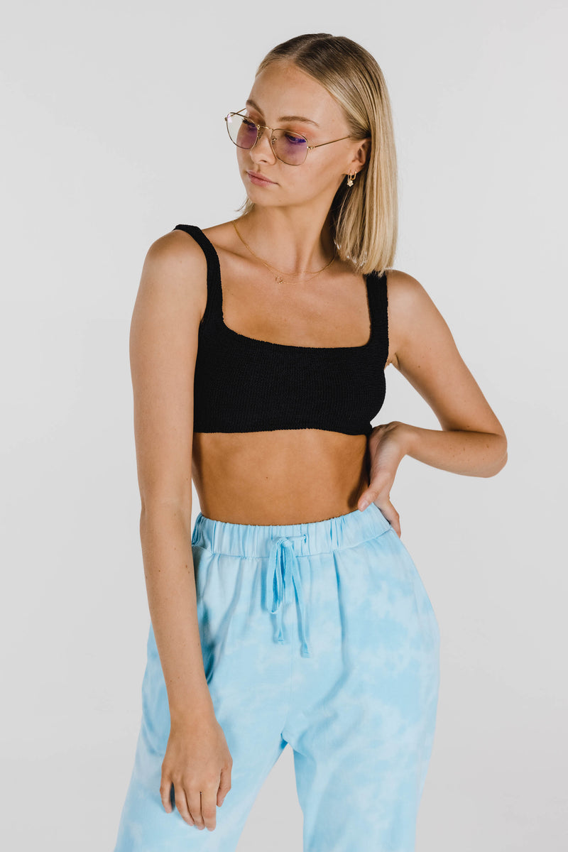 FLOWER POWER ORGANIC COTTON TIE DYE PANT - CLOUD